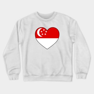 Heart - Singapore Crewneck Sweatshirt